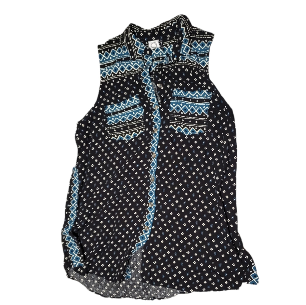 Anthropoligie Button Down Tank